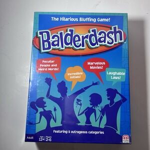 Mattel Games Balderdash Boardgame New Sealed (2014,Mattel) NIP